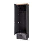 GARDEROBE in grafietkleur, eikenkleur thumbnail 3