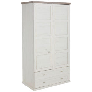 GARDEROBE grijs, wit