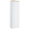 GARDEROBE wit, eikenkleur