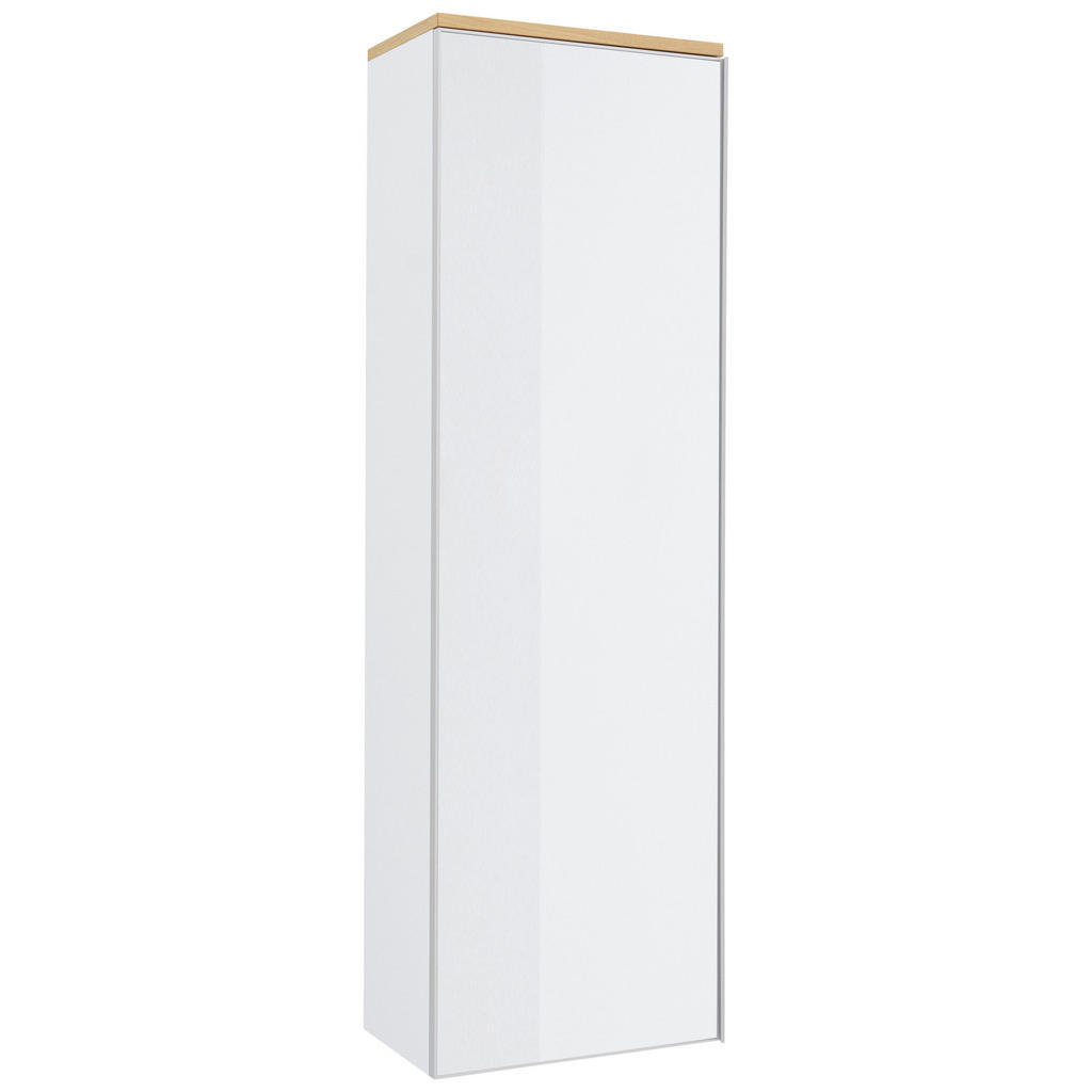 GARDEROBE wit, eikenkleur
