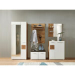 GARDEROBE wit, eikenkleur thumbnail 2