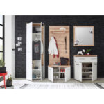 GARDEROBE wit, eikenkleur thumbnail 4