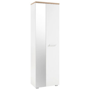 GARDEROBE wit, eikenkleur