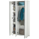GARDEROBE zilverkleur, wit thumbnail 2