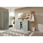 GARDEROBE จพappelgroen, ambachtelijk eikenhout thumbnail 2