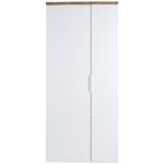 GARDEROBE eikkleur, wit, hoogglans thumbnail 1