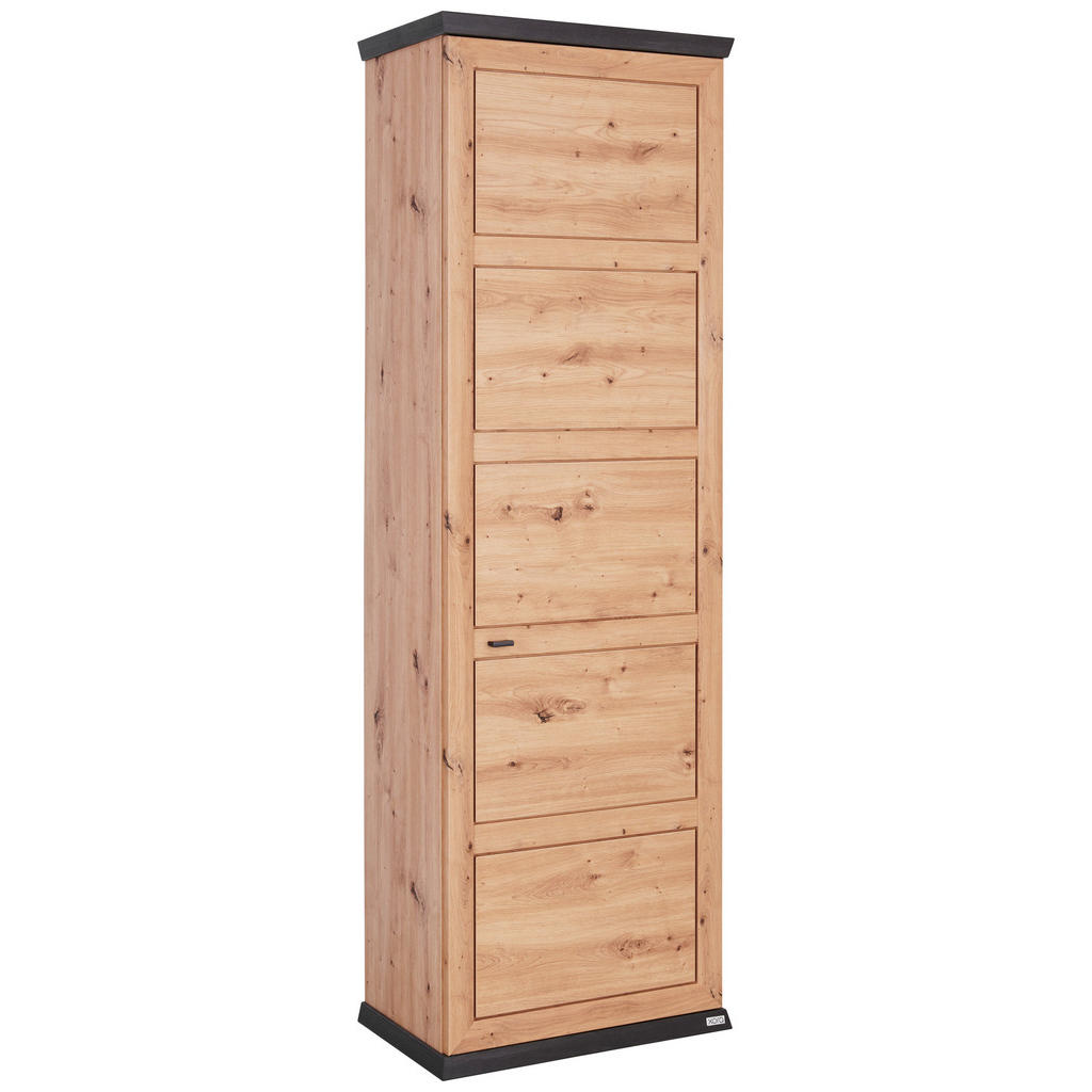 GARDEROBE eiken, donkergrijs