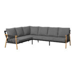 EETKAMERSET stof aluminium thumbnail 6