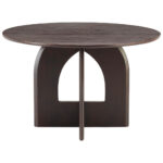EETTAFEL, massief mangohout, walnootkleur thumbnail 3
