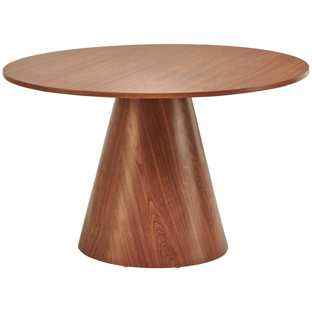 EETTAFEL, walnootkleur