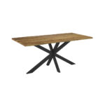 EETTAFEL, kleur massief acaciateak thumbnail 6
