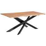 EETTAFEL, massief acacia, acaciakleur thumbnail 3