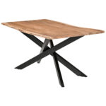 EETTAFEL, massief acacia, acaciakleur thumbnail 5