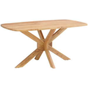EETTAFEL, massief acacia, acaciakleur