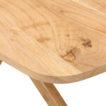 EETTAFEL, massief acacia, acaciakleur thumbnail 6