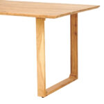 EETTAFEL, volledig massief acacia, acaciakleur thumbnail 3