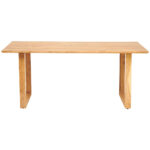 EETTAFEL, volledig massief acacia, acaciakleur thumbnail 6