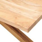 EETTAFEL, volledig massief acacia, acaciakleur thumbnail 3