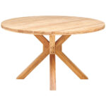 EETTAFEL, volledig massief acacia, acaciakleur thumbnail 6