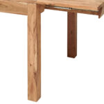 EETTAFEL, volledig massief acacia, acaciakleur thumbnail 4