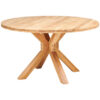 EETTAFEL, volledig massief acacia, acaciakleur