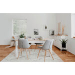 EETTAFEL, wit, eikenkleur thumbnail 6