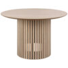 EETTAFEL, eikenkleurig gefineerd eiken