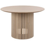 EETTAFEL, eikenkleurig gefineerd eiken thumbnail 1