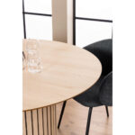 EETTAFEL, eikenkleurig gefineerd eiken thumbnail 4