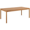 EETTAFEL, eiken kleur
