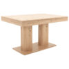 EETTAFEL, eikenkleurig eikenhout