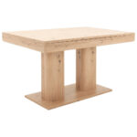 EETTAFEL, eikenkleurig eikenhout thumbnail 1