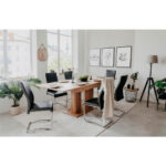 EETTAFEL, eikenkleurig eikenhout thumbnail 5