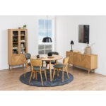 EETTAFEL, eikenkleurig gefineerd eiken thumbnail 3