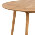 EETTAFEL, eikenkleurig gefineerd eiken thumbnail 4
