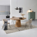 EETTAFEL, eikenkleurig wilgenfineer thumbnail 5