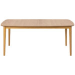 EETTAFEL, gefineerd eiken natuurlijke kleur, eikenkleur thumbnail 1