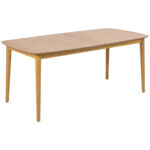 EETTAFEL, gefineerd eiken natuurlijke kleur, eikenkleur thumbnail 7