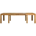 EETTAFEL, massief eikenkleurig wild eiken thumbnail 5