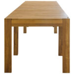 EETTAFEL, massief eikenkleurig wild eiken thumbnail 6