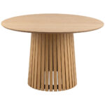 EETTAFEL, eikenkleurig gefineerd eiken thumbnail 1