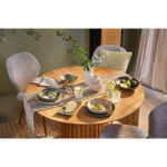 EETTAFEL, eikenkleurig gefineerd eiken thumbnail 3