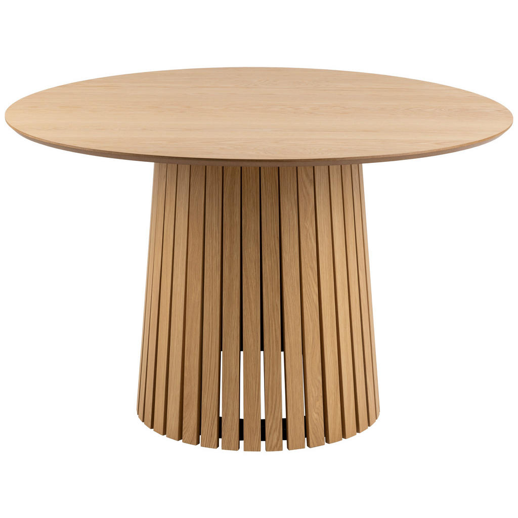EETTAFEL, eikenkleurig gefineerd eiken