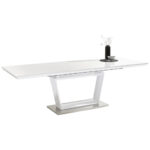 EETTAFEL, wit, roestvrij staalkleur thumbnail 5
