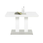 EETTAFEL, wit, roestvrij staalkleur thumbnail 3
