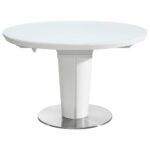 EETTAFEL, wit, roestvrij staalkleur thumbnail 1