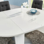 EETTAFEL, wit, roestvrij staalkleur thumbnail 4