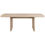 EETTAFEL, gefineerd eiken wit thumbnail 3