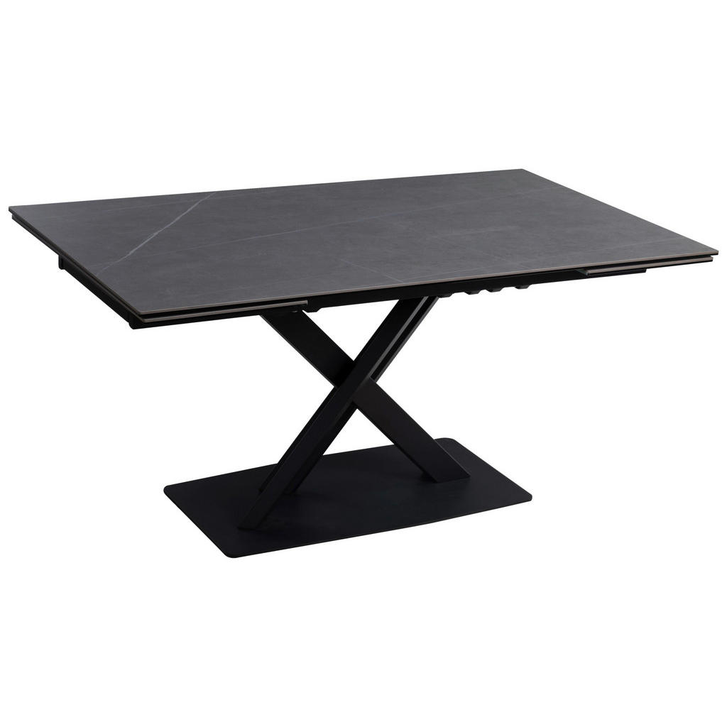 EETTAFEL, antraciet, zwart