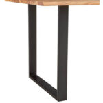 EETTAFEL, volledig massief acaciazwart, acaciakleur thumbnail 3